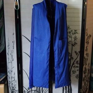Royal Blue Cape Blazer
